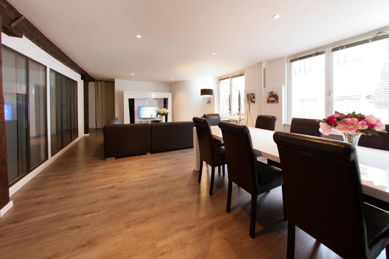 Le Corbeau - Grand Appartement Strasbourg Centre, Calme Eksteriør billede