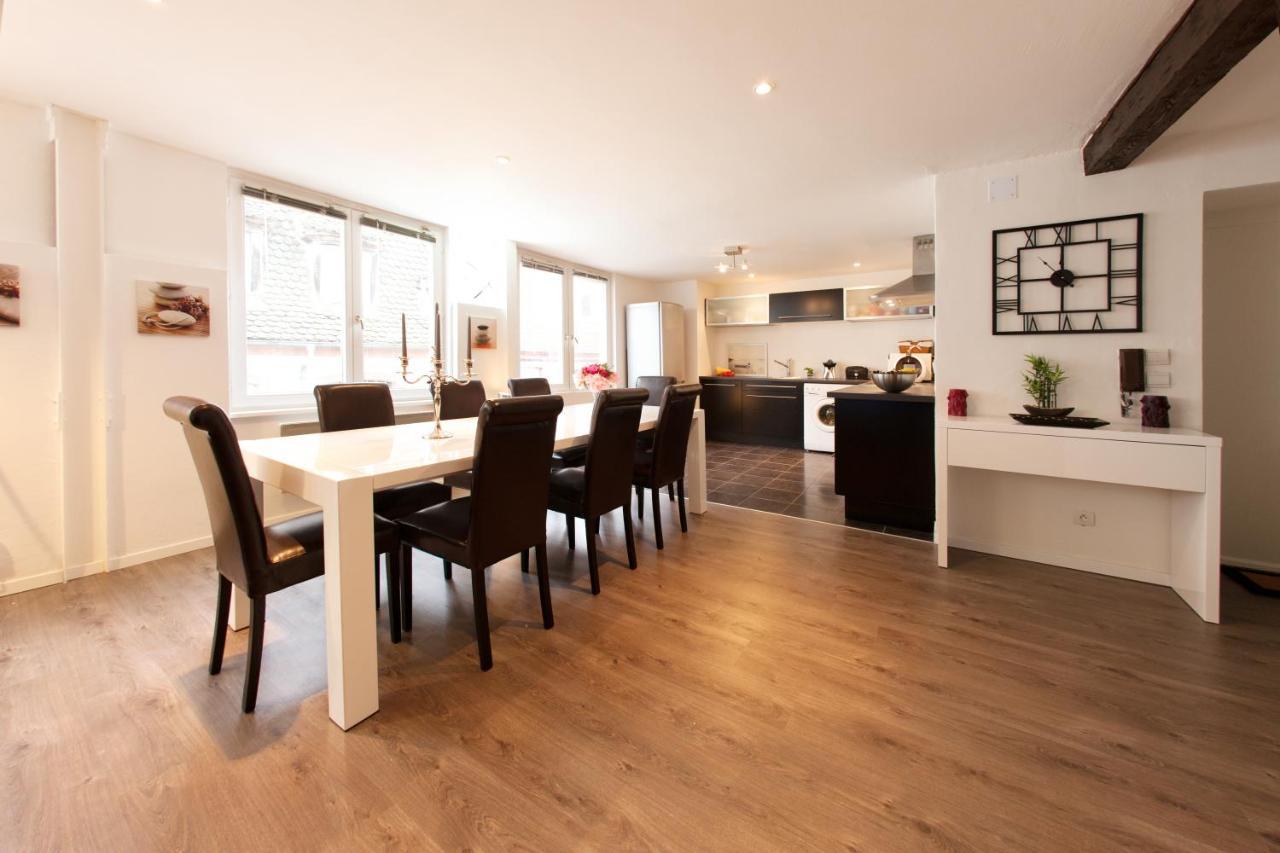 Le Corbeau - Grand Appartement Strasbourg Centre, Calme Eksteriør billede